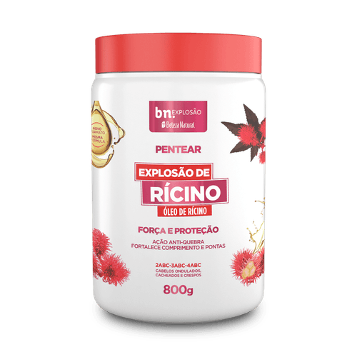 Creme de Pentear Explosão de Rícino 800g | bn.Cachos
